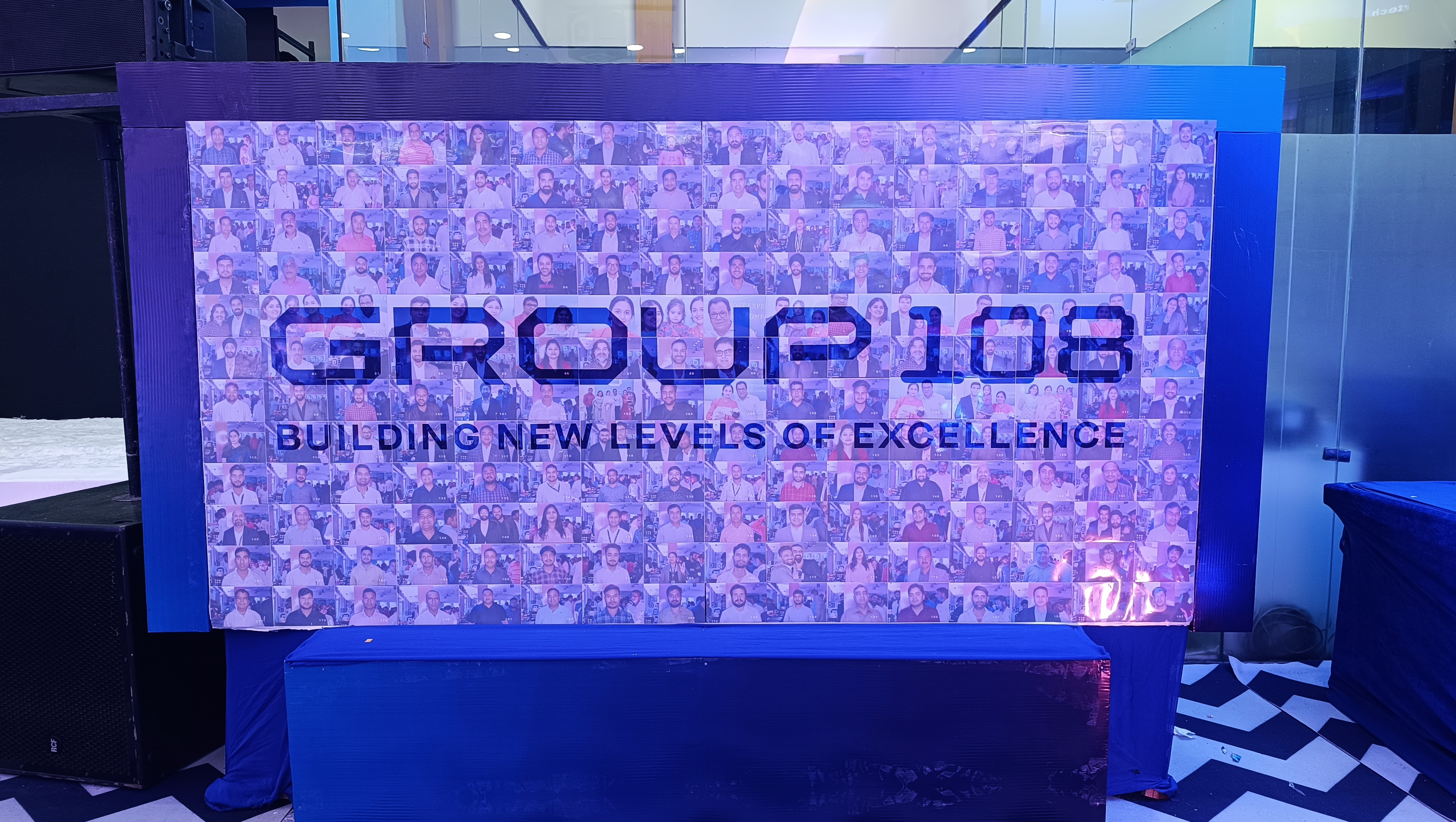 Mosaic Wall Photo Booth