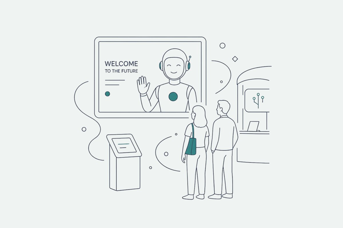 AI Digital Twin Welcome visual reference