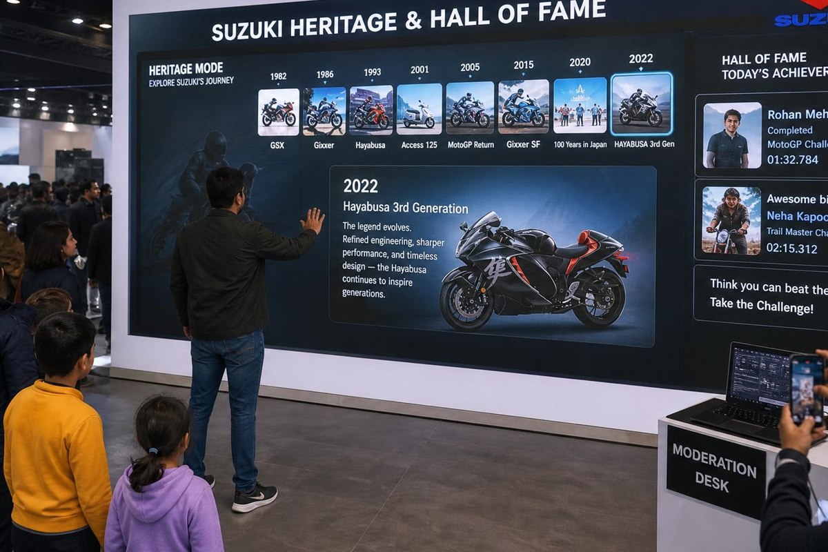 AI Hall of Fame & Legacy Wall concept visualization for events by Magik Touch Idea Lab