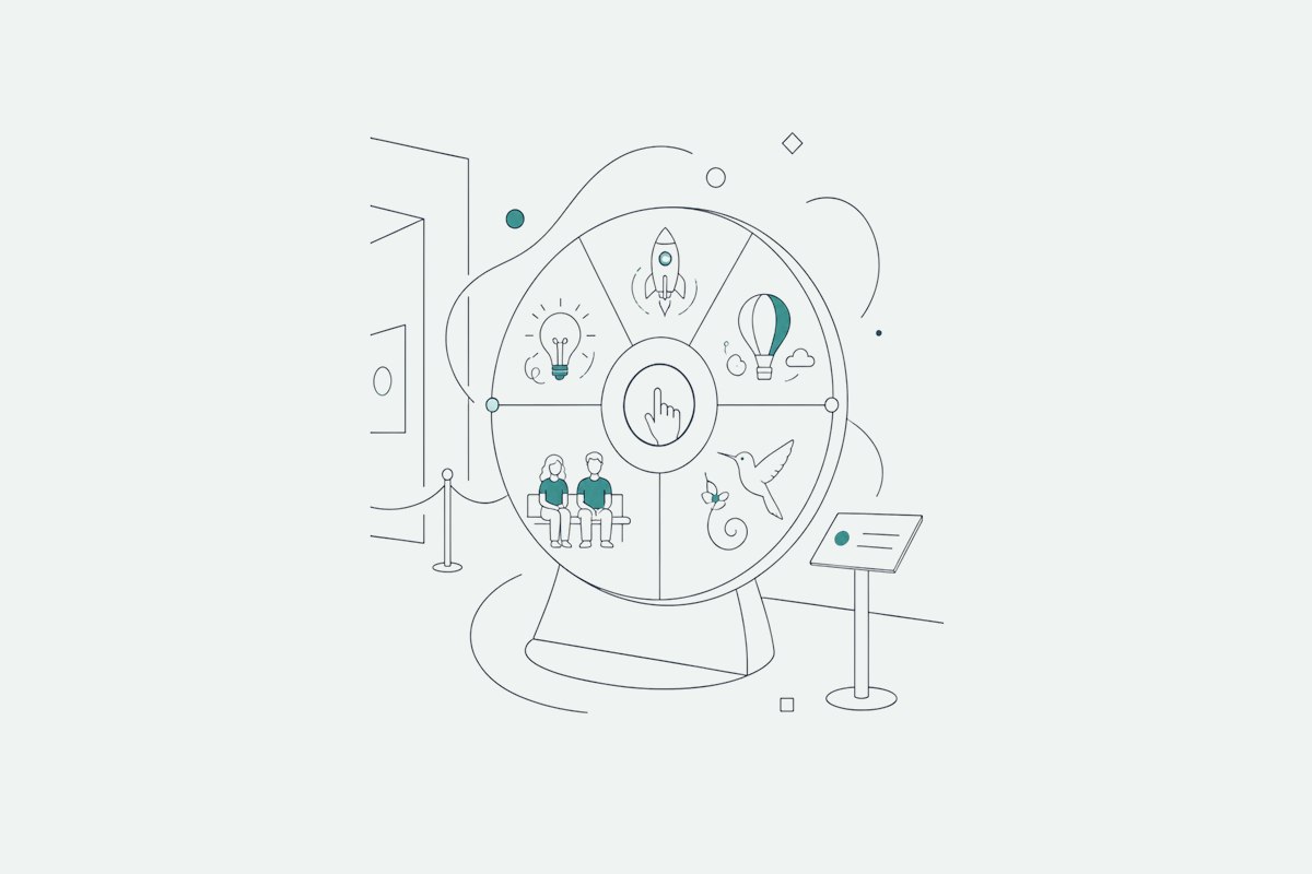 Interactive Discovery Wheel visual reference