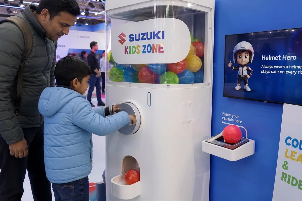 AI Gacha-Gacha concept visualization for events by Magik Touch Idea Lab