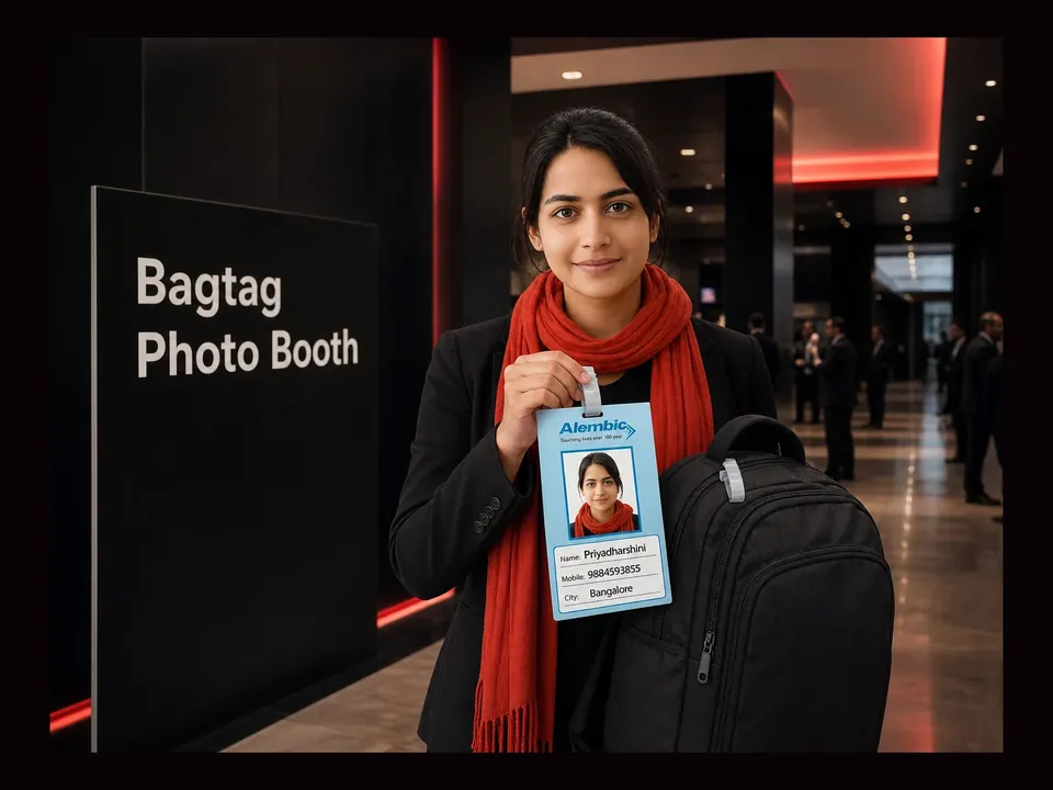 Bagtag Photo Booth event experience by Magik Touch