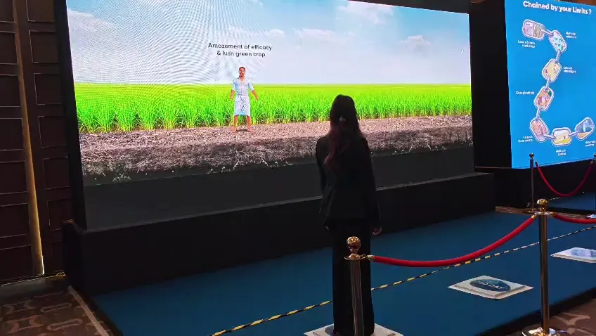 StepUp Tile Interactive Experience for Corteva in Hyderabad — Hyderabad — Magik Touch