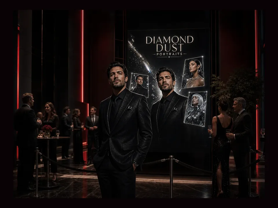 Diamond Dust Portrait event experience by Magik Touch