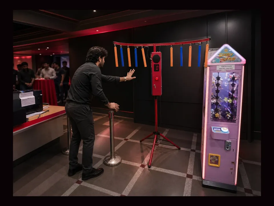 Falling Stick Game event experience by Magik Touch