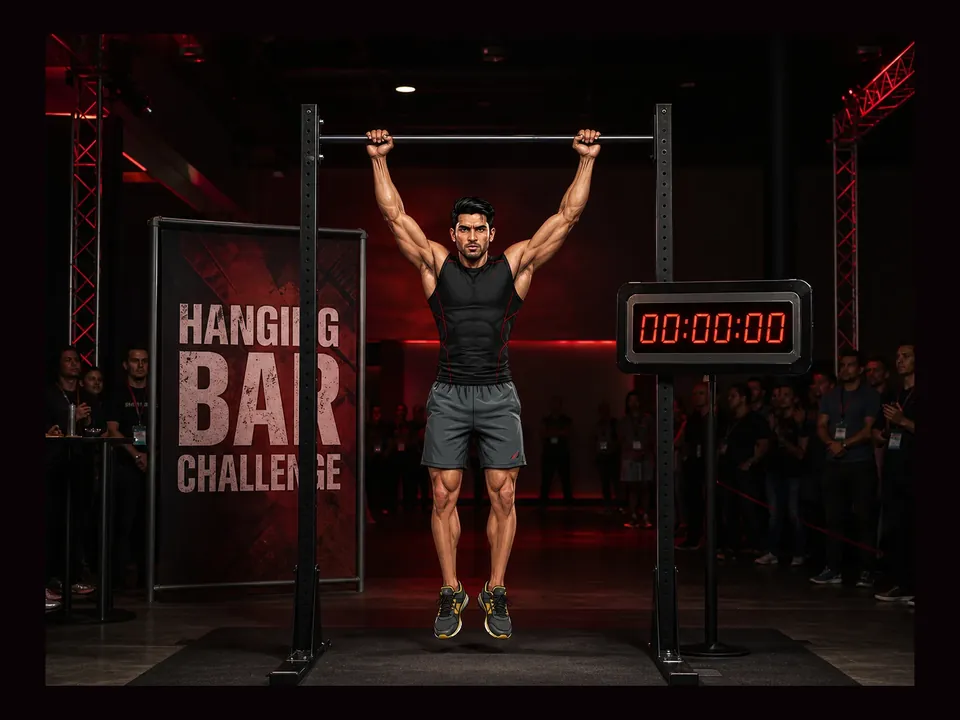 Hanging Bar Game event experience by Magik Touch