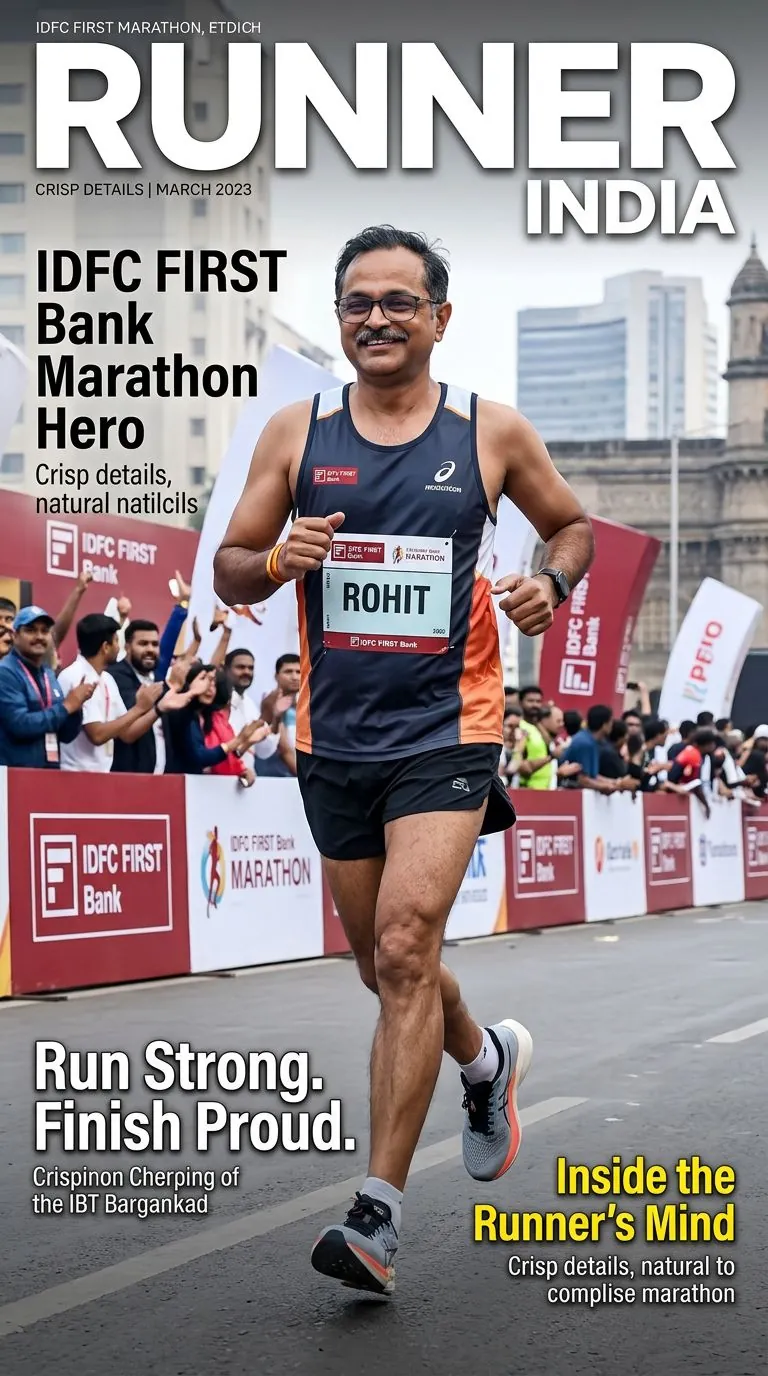 AI Marathon Portrait Experience for IDFC FIRST Bank in Bengaluru — Bengaluru — Magik Touch