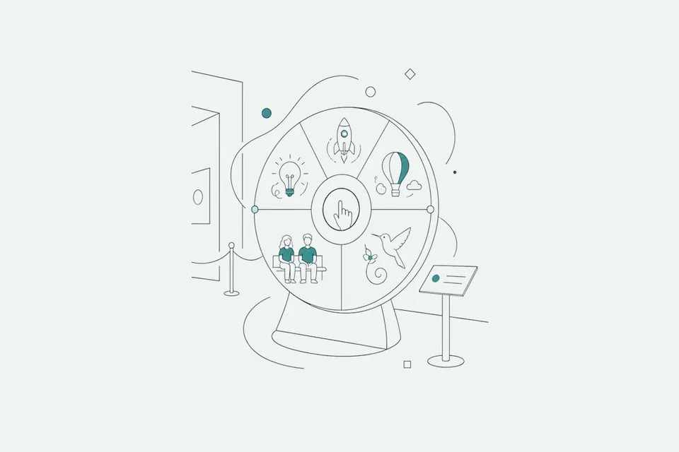 Interactive Discovery Wheel visual reference