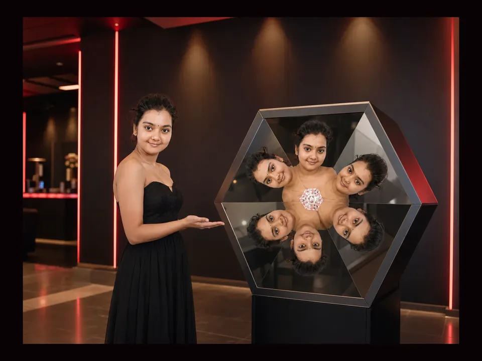 Kaleidoscope Photo Booth event experience by Magik Touch