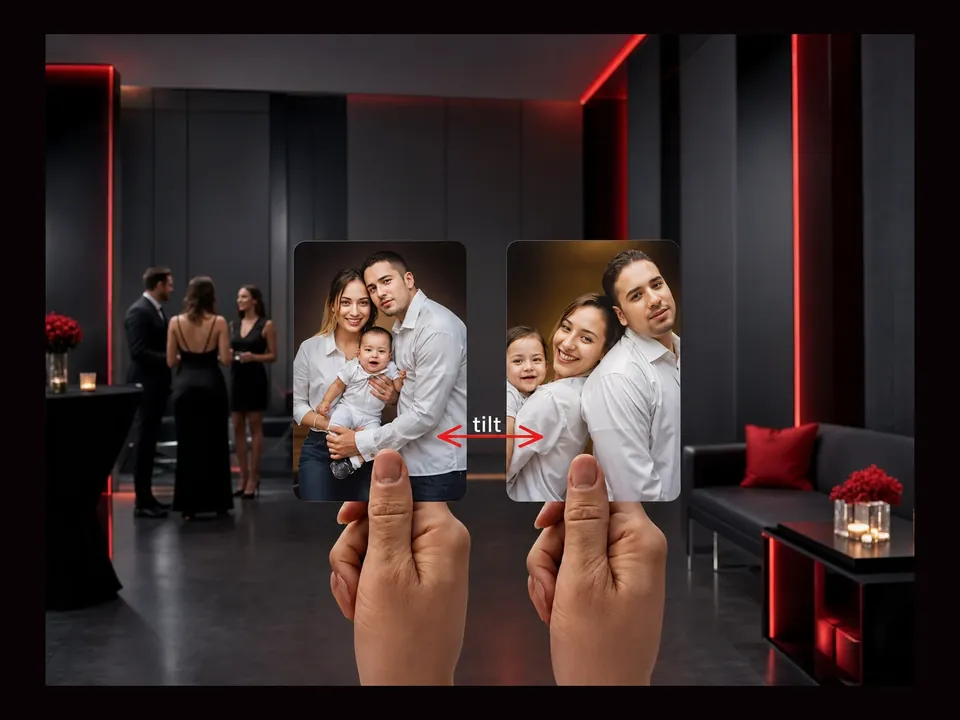 Lenticular Photo Booth event experience by Magik Touch