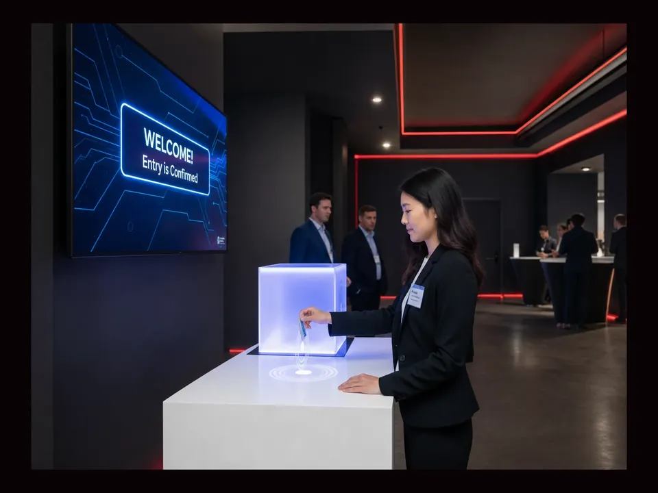 RFID - Checkin event experience by Magik Touch