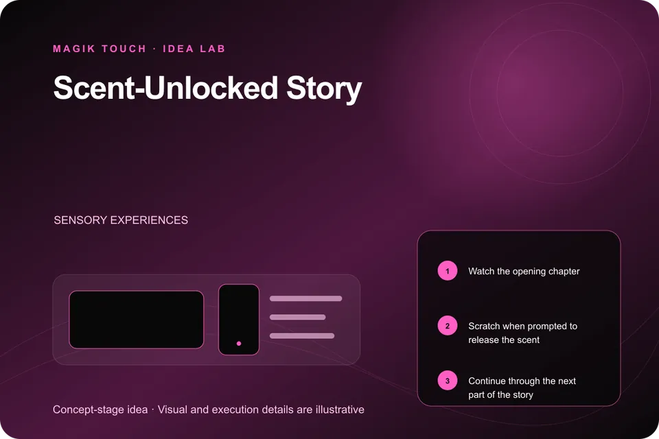 Scent-Unlocked Story visual reference